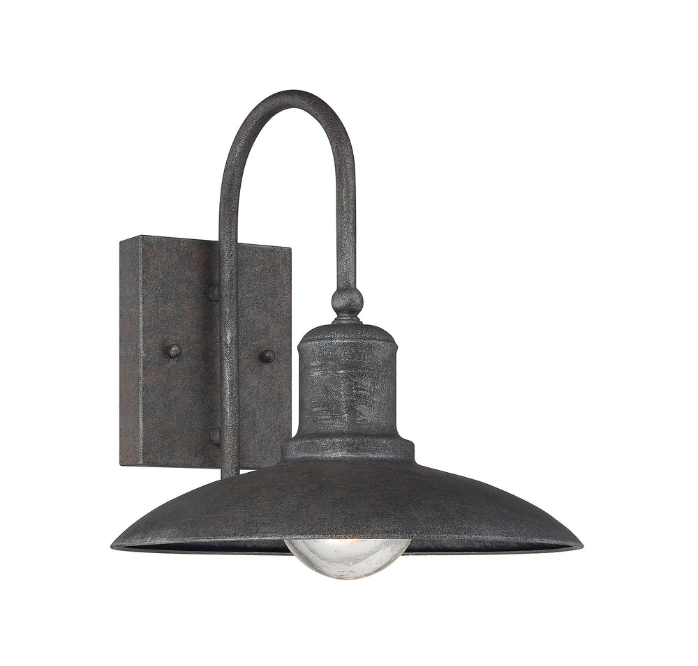 Savoy House Mica Outdoor Wall Lantern in Artisan Rust - Model 5-5031-1-32