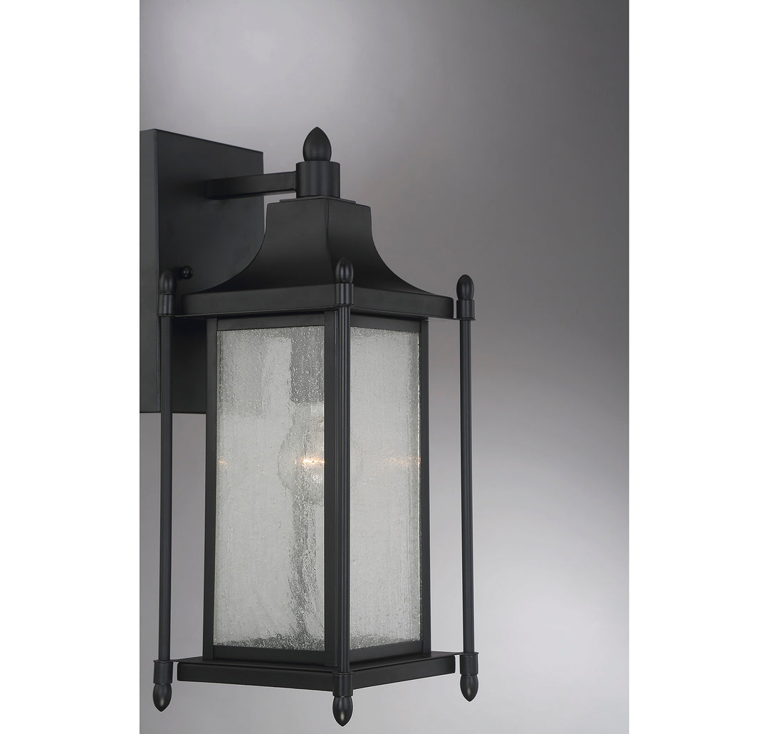 Savoy House Dunnmore Outdoor Wall Lantern in Black