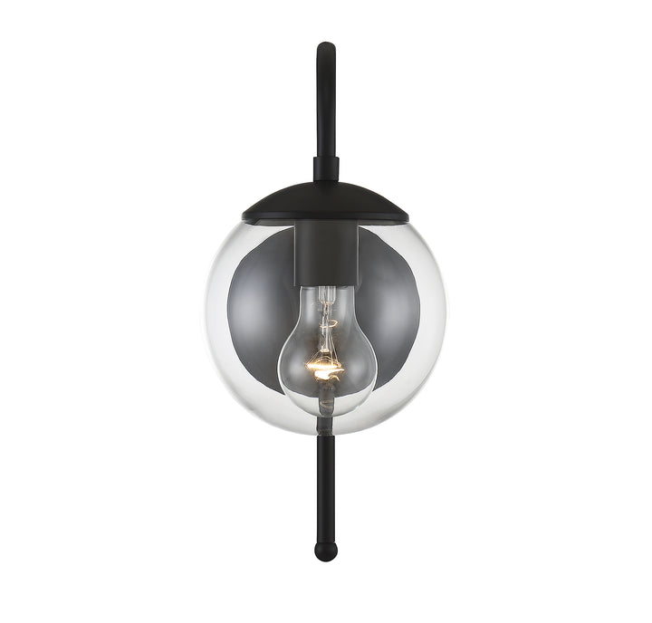 Savoy House 1-Light Outdoor Wall Lantern in Matte Black - Model M50030BK
