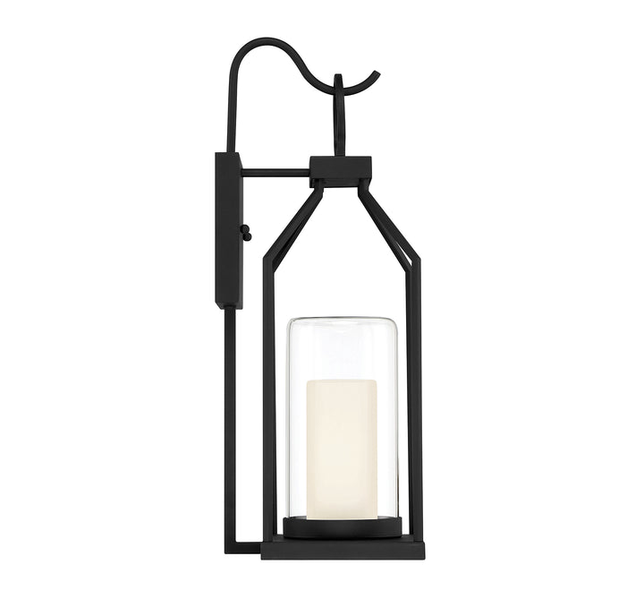 Savoy House Hamilton Outdoor Wall Lantern in Matte Black