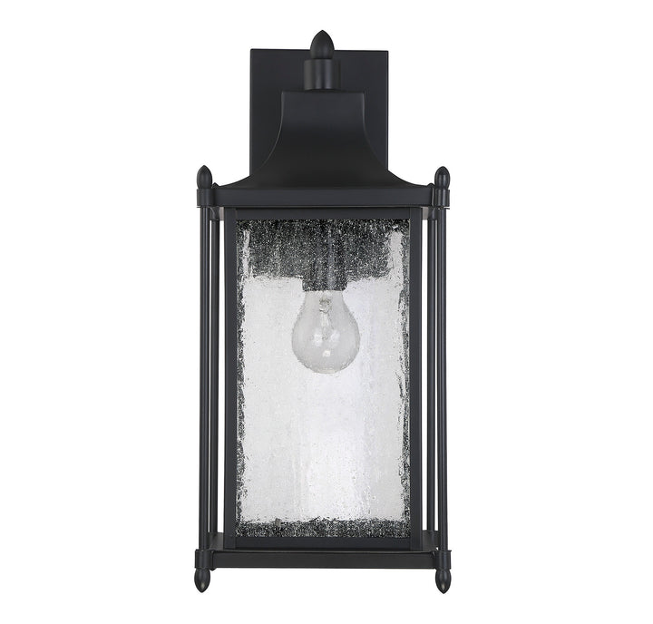 Savoy House Dunnmore Outdoor Wall Lantern in Black