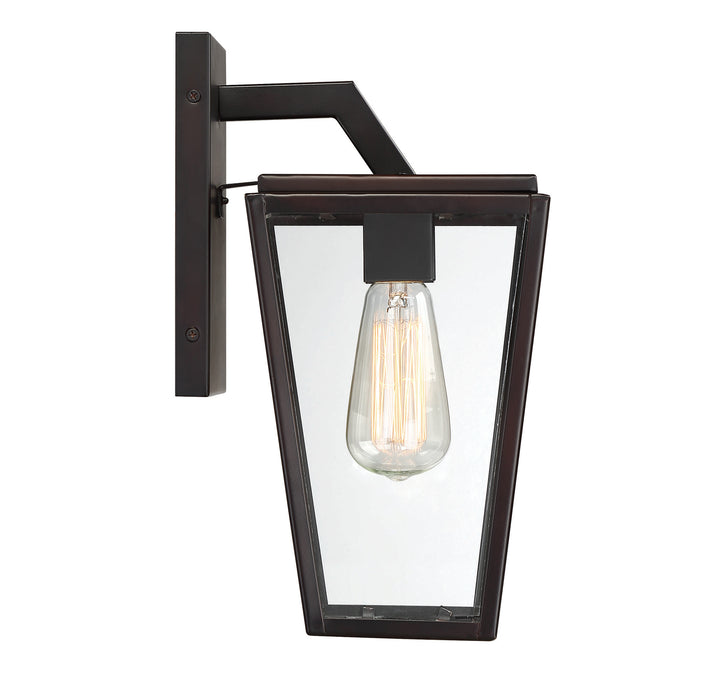 Savoy House Milton Outdoor Wall Lantern in English Bronze