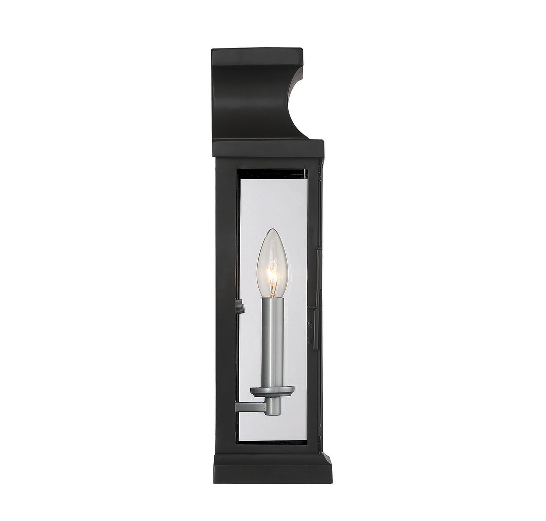 Savoy House Brooke Outdoor Wall Lantern in Black