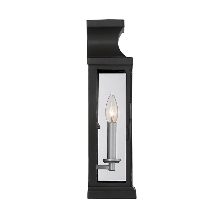 Savoy House Brooke Outdoor Wall Lantern in Black