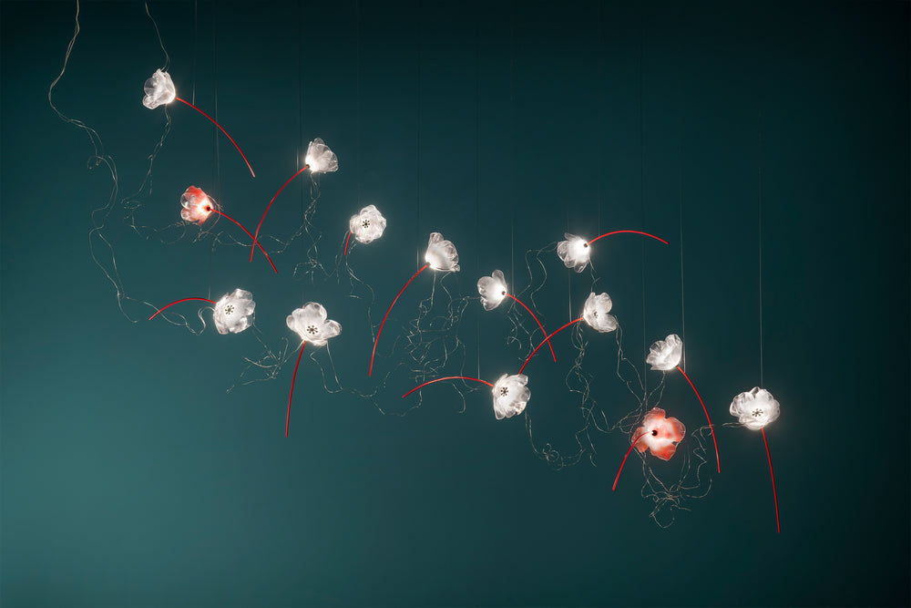 Slamp Poppy 7 Free Standing Suspension
