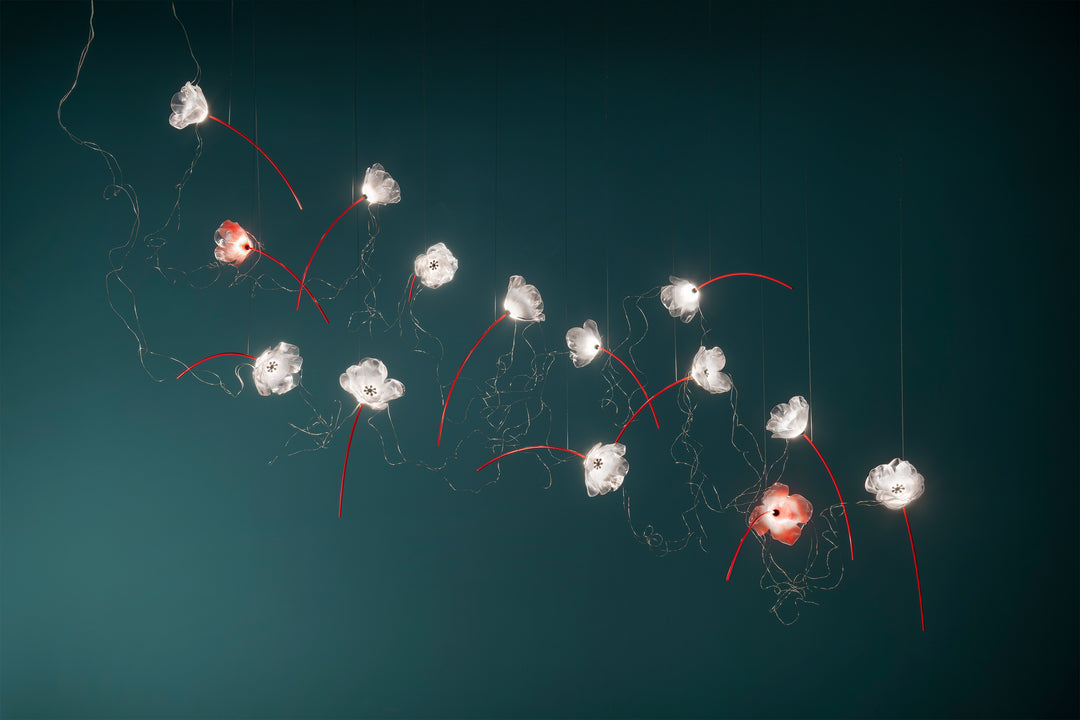 Slamp Poppy 7 Free Standing Suspension