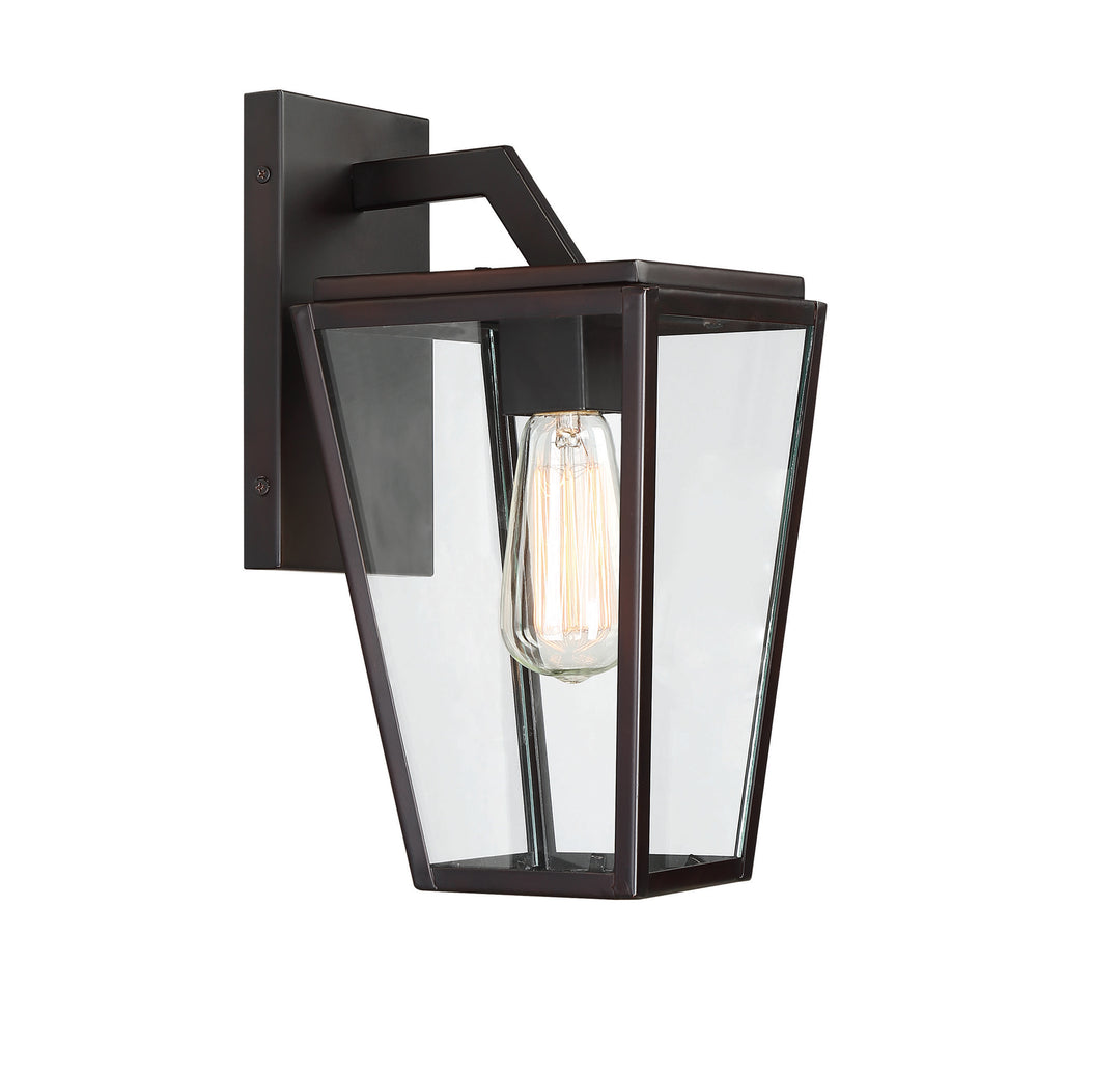 Savoy House Milton Outdoor Wall Lantern in English Bronze