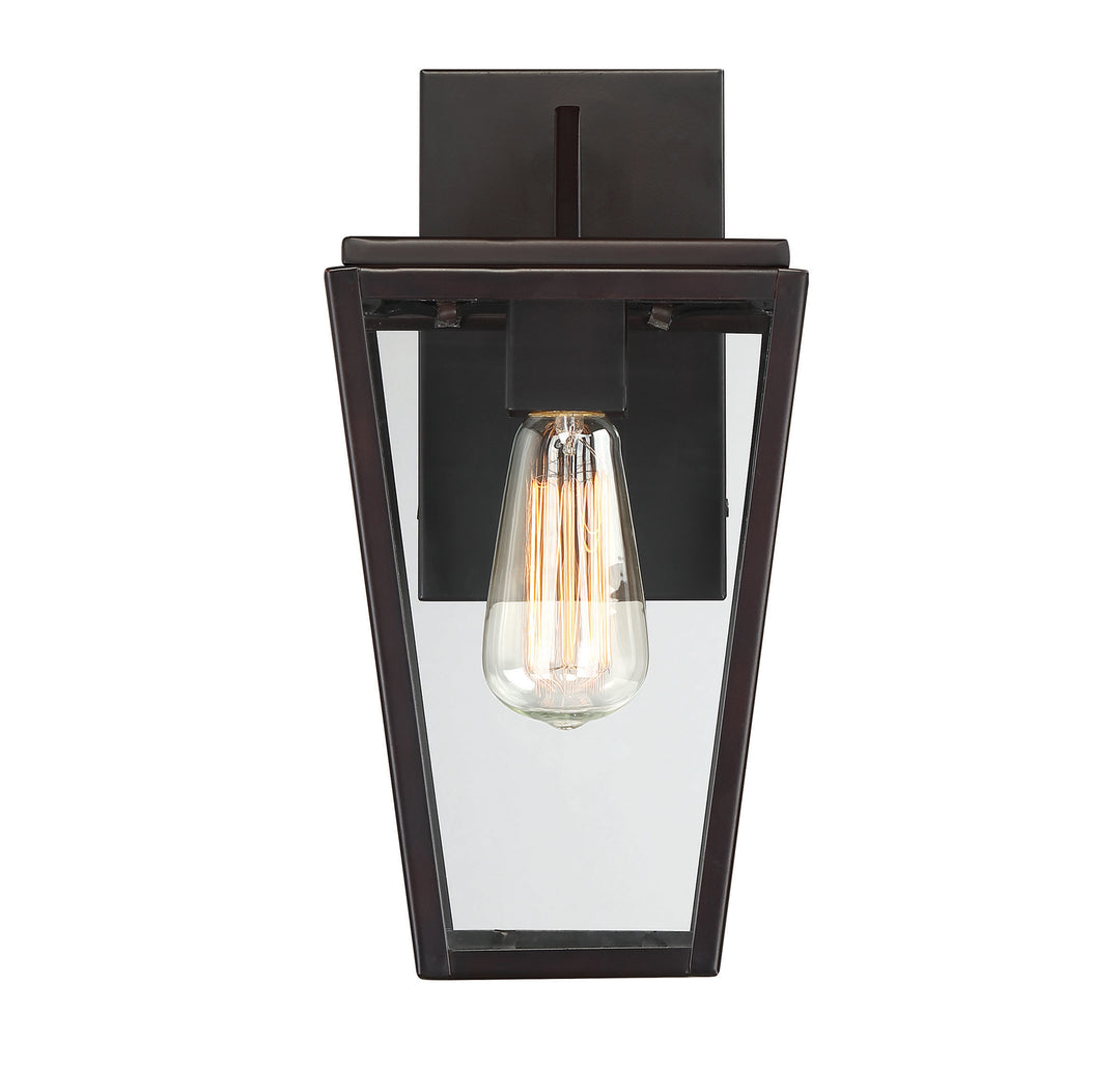 Savoy House Milton Outdoor Wall Lantern in English Bronze