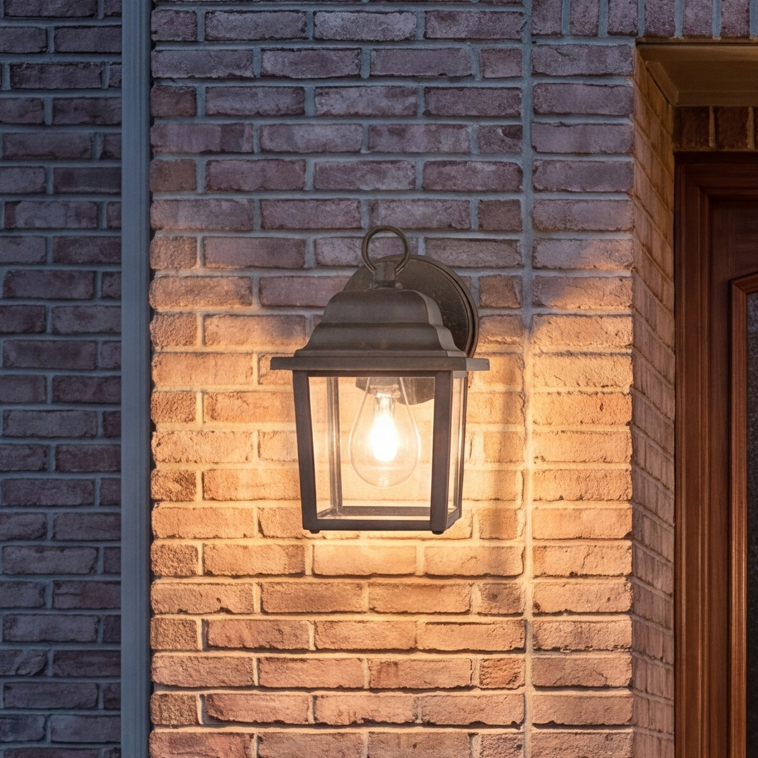Savoy House Exterior Collections 1-Light Outdoor Wall Lantern in Rustic Bronze - Model 5-3045-72