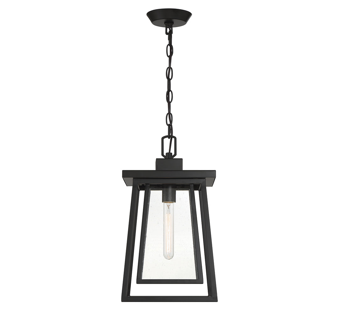 Savoy House Denver 1-Light Outdoor Hanging Lantern - Model 5-2025-BK