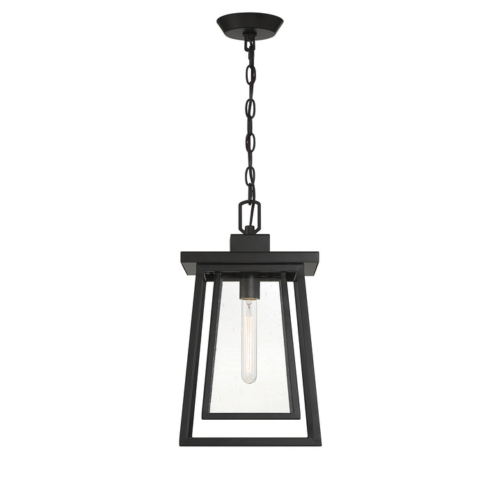 Savoy House Denver 1-Light Outdoor Hanging Lantern - Model 5-2025-BK