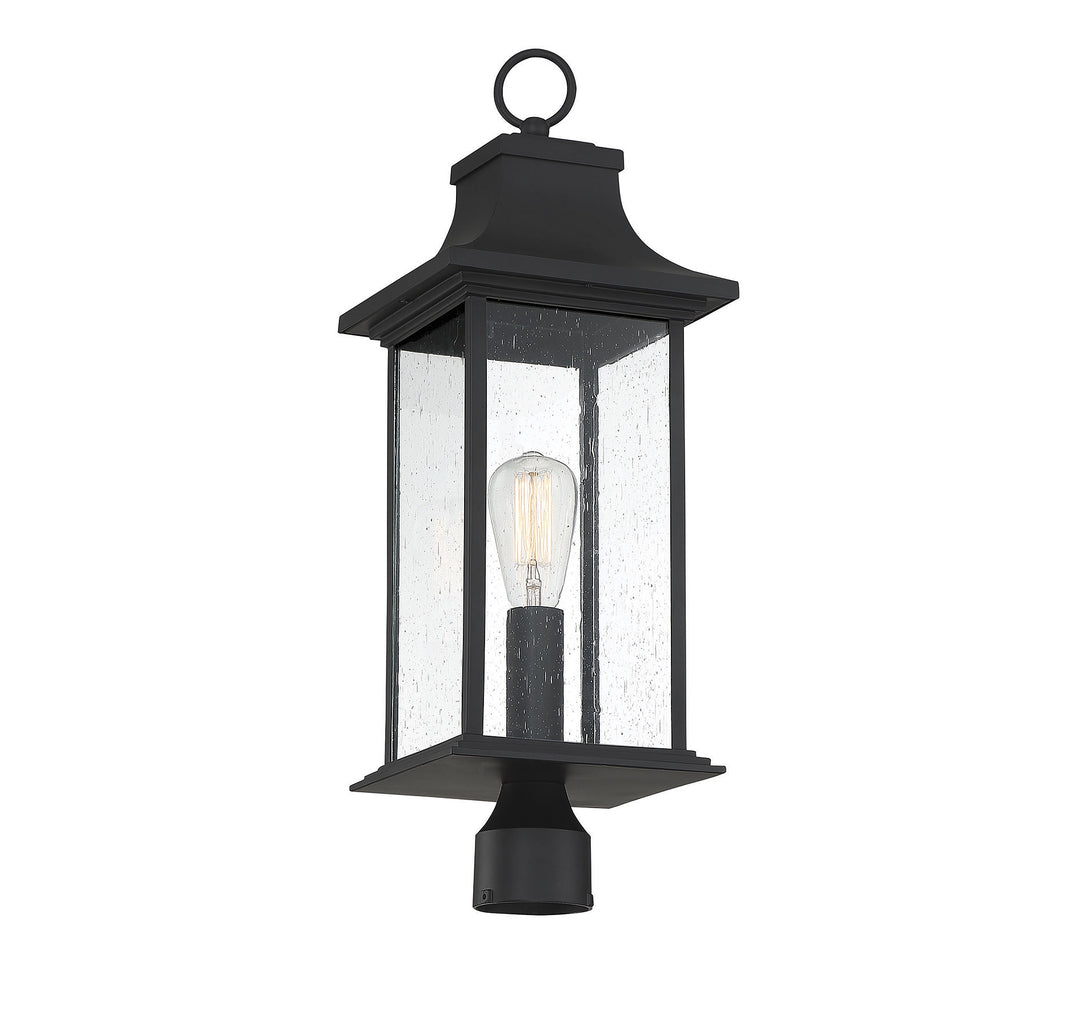 Savoy House Hancock 1-Light Outdoor Post Lantern - Model 5-454-BK