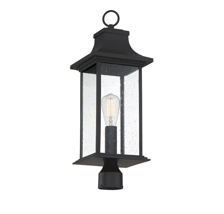 Savoy House Hancock 1-Light Outdoor Post Lantern - Model 5-454-BK