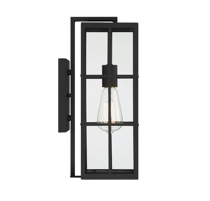 Savoy House Ericson Outdoor Wall Lantern in Matte Black - Model 5-1989-BK