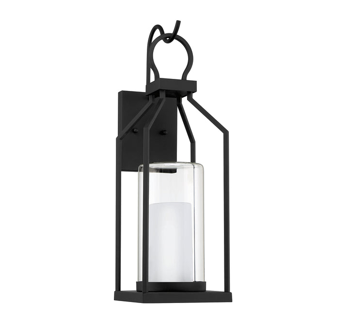 Savoy House Hamilton Outdoor Wall Lantern in Matte Black