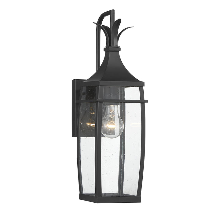 Savoy House Montpelier Outdoor Wall Lantern in Matte Black
