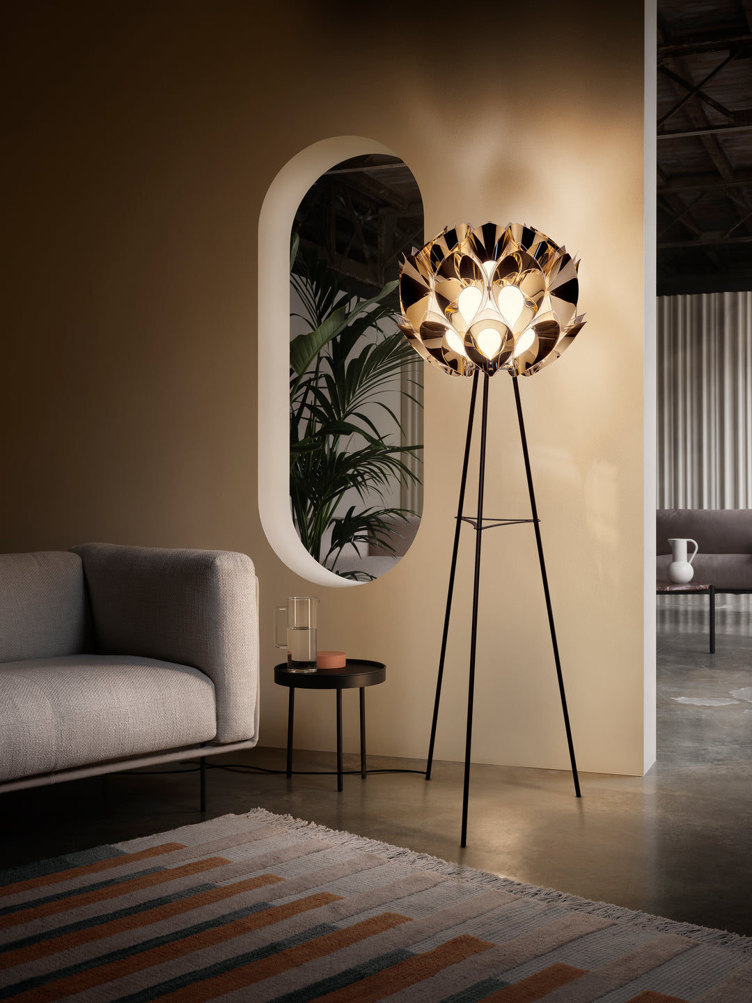 Slamp Flora Floor Lamp - Gold