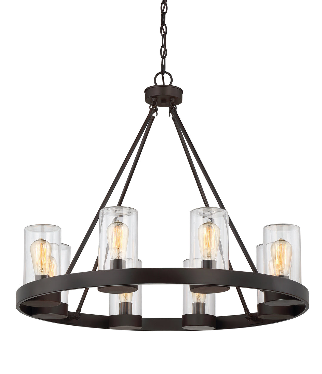 Savoy House Inman 8-Light Outdoor Chandelier - Model 1-1130-8-13