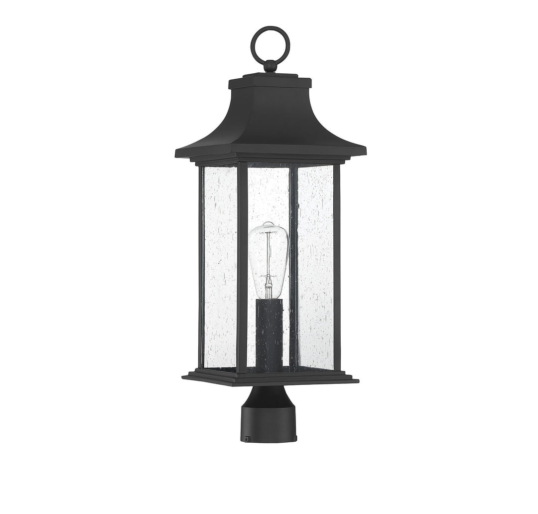Savoy House Hancock 1-Light Outdoor Post Lantern - Model 5-454-BK