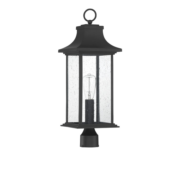 Savoy House Hancock 1-Light Outdoor Post Lantern - Model 5-454-BK