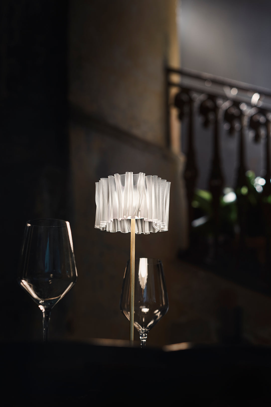 Slamp Accordéon Battery Table Lamp - Prisma/Black