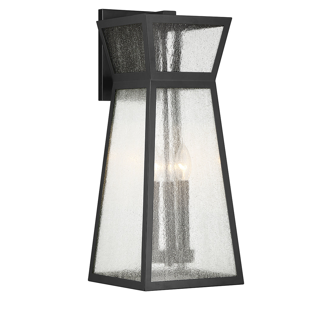 Savoy House Millford Outdoor Wall Lantern in Matte Black