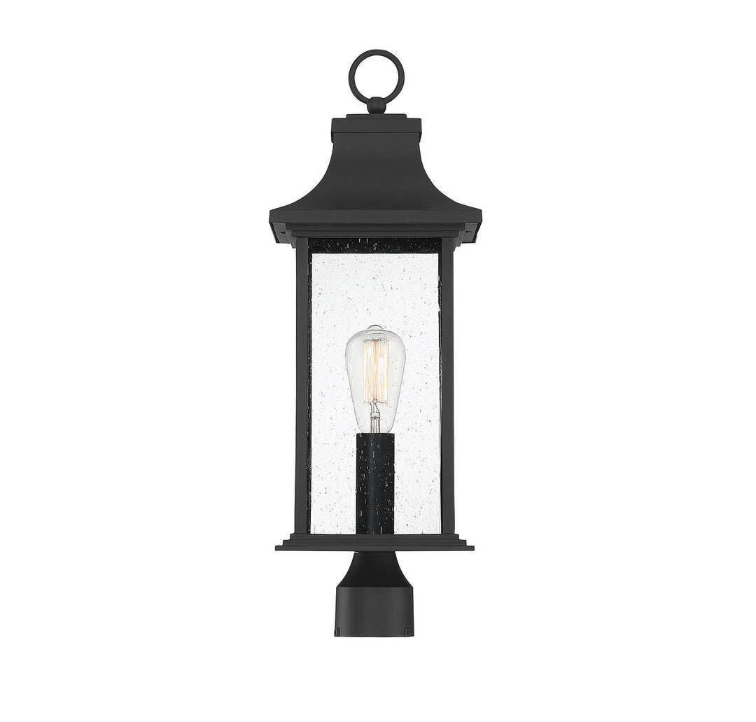 Savoy House Hancock 1-Light Outdoor Post Lantern - Model 5-454-BK
