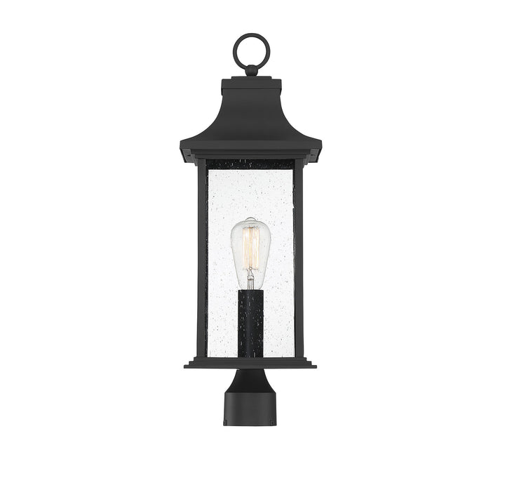 Savoy House Hancock 1-Light Outdoor Post Lantern - Model 5-454-BK