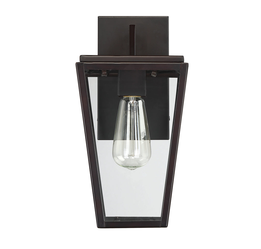 Savoy House Milton Outdoor Wall Lantern in English Bronze