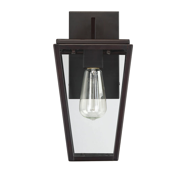 Savoy House Milton Outdoor Wall Lantern in English Bronze