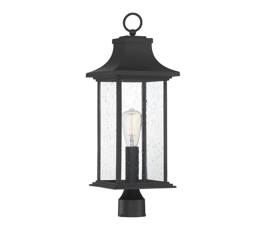 Savoy House Hancock 1-Light Outdoor Post Lantern - Model 5-454-BK