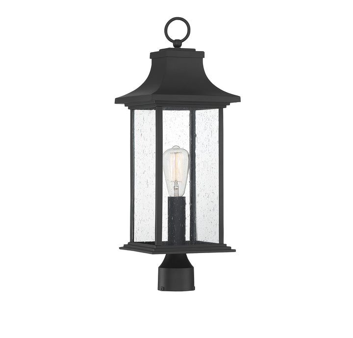 Savoy House Hancock 1-Light Outdoor Post Lantern - Model 5-454-BK