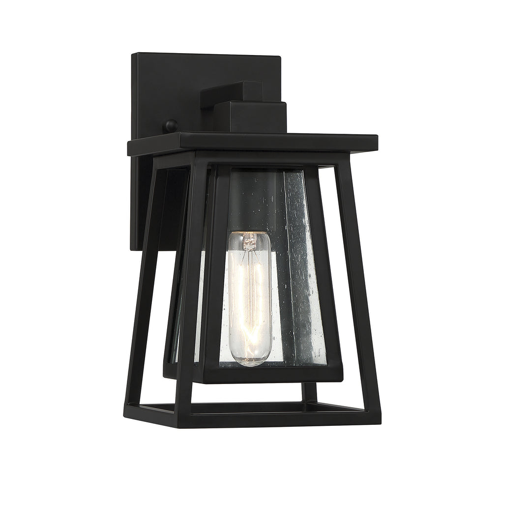 Savoy House Denver Outdoor Wall Lantern in Matte Black