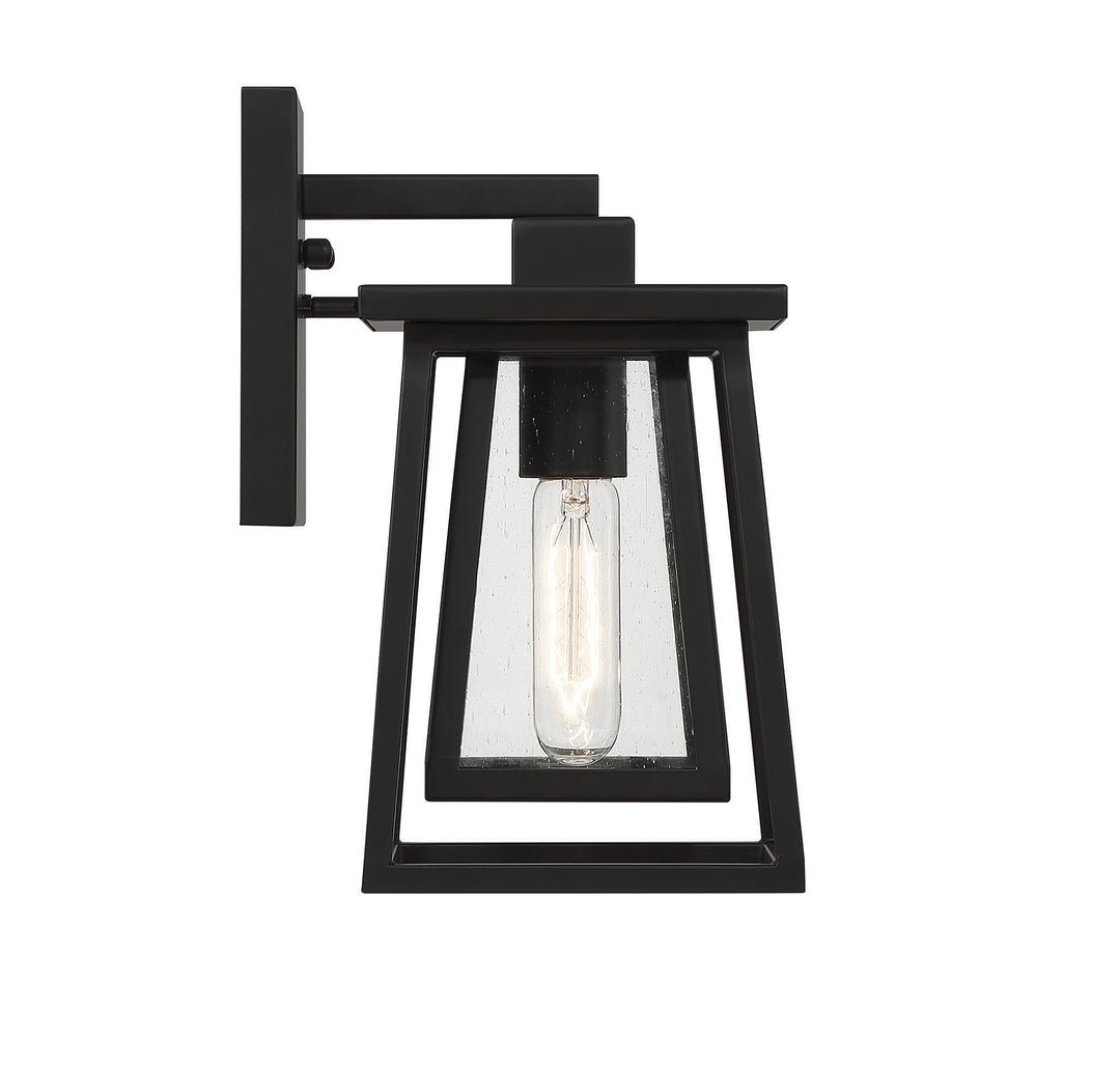 Savoy House Denver Outdoor Wall Lantern in Matte Black