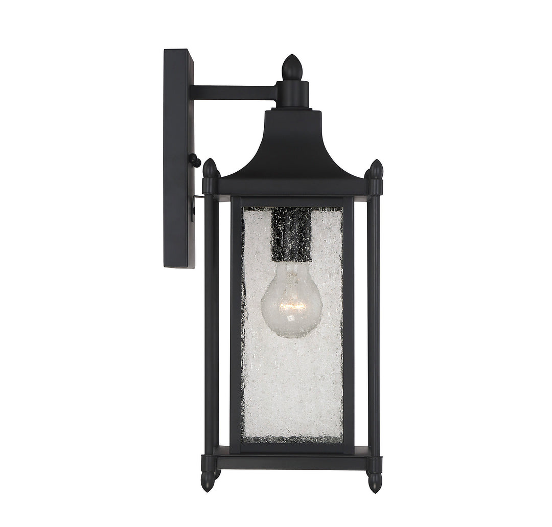 Savoy House Dunnmore Outdoor Wall Lantern in Black