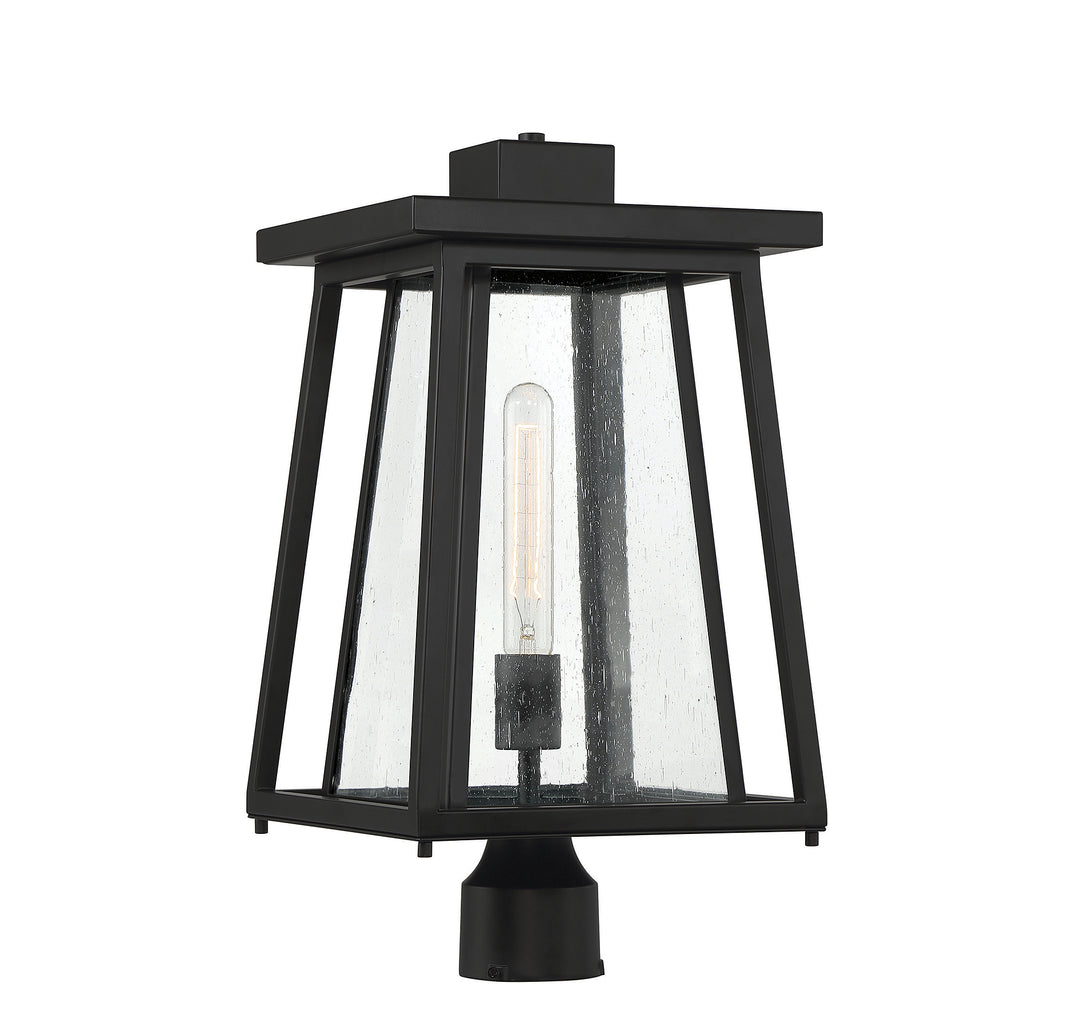 Savoy House Denver 1-Light Outdoor Post Lantern - Model 5-2024-BK