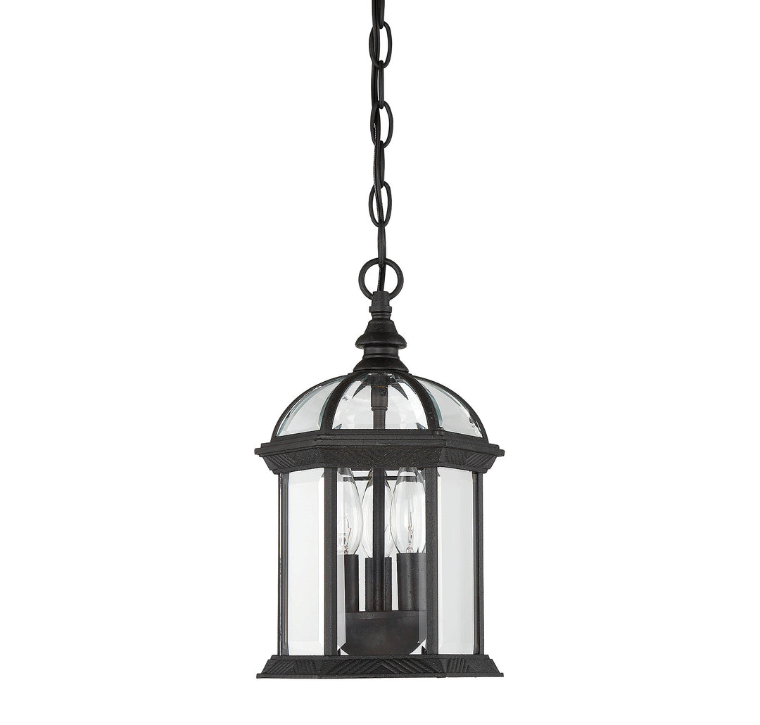 Savoy House Kensington 3-Light Outdoor Hanging Lantern - Model 5-0635-BK