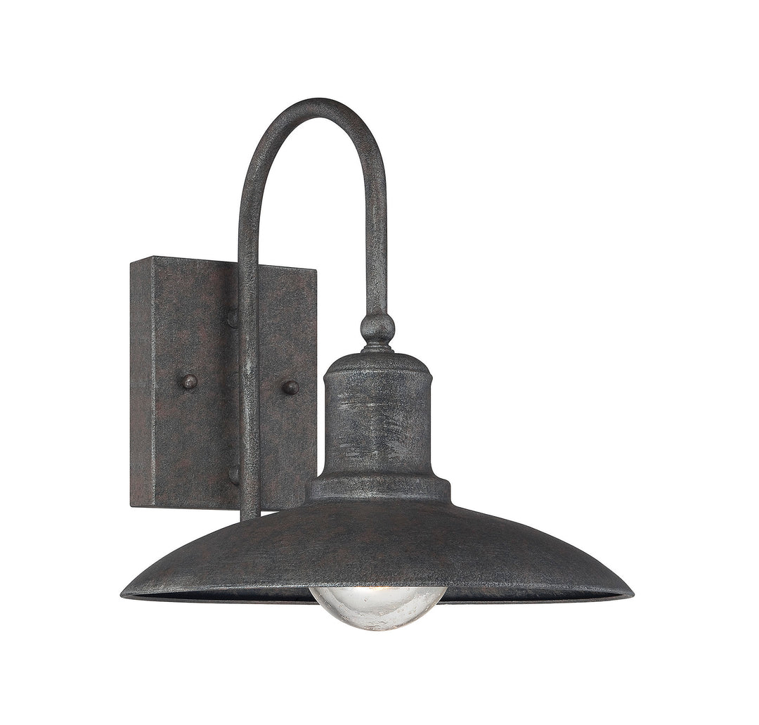 Savoy House Mica Outdoor Wall Lantern in Artisan Rust - Model 5-5031-1-32