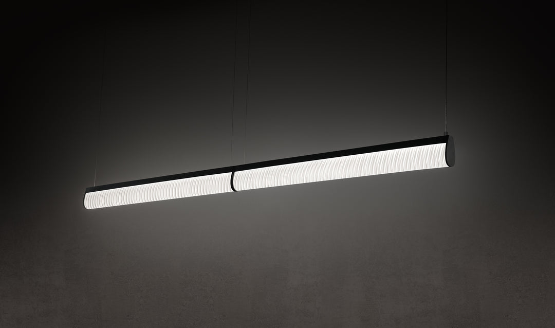 Slamp Modula Double Suspension - Black Plissé
