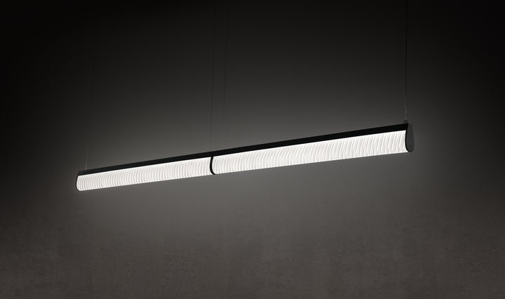 Slamp Modula Double Suspension - Black Plissé