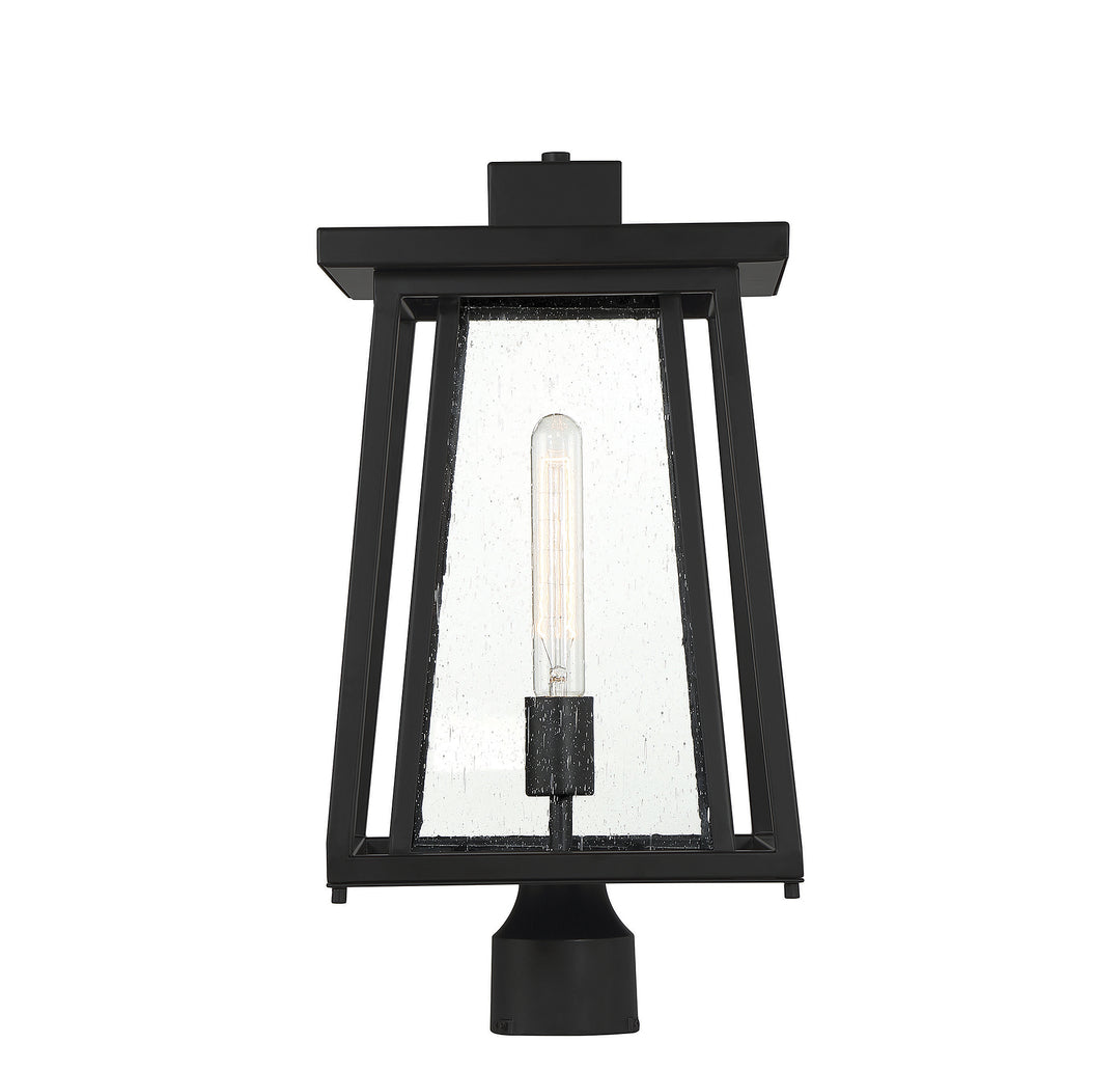 Savoy House Denver 1-Light Outdoor Post Lantern - Model 5-2024-BK