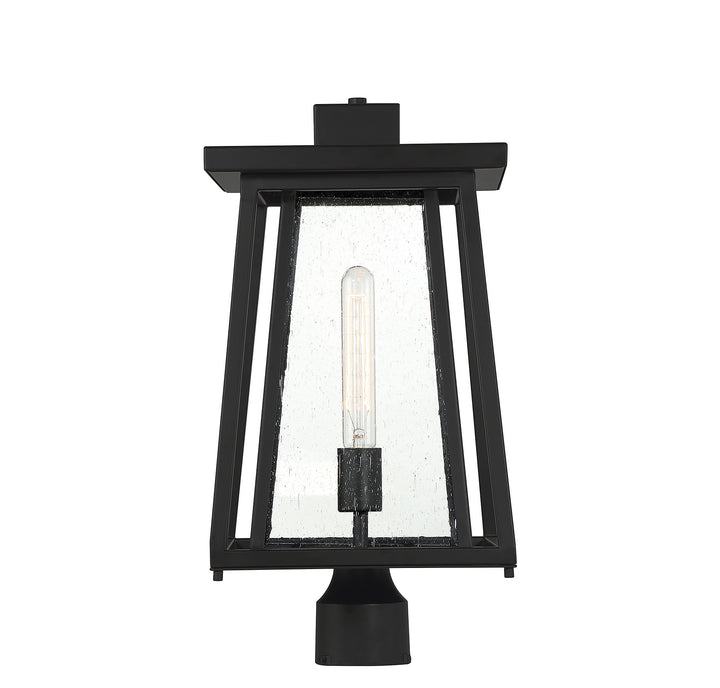 Savoy House Denver 1-Light Outdoor Post Lantern - Model 5-2024-BK