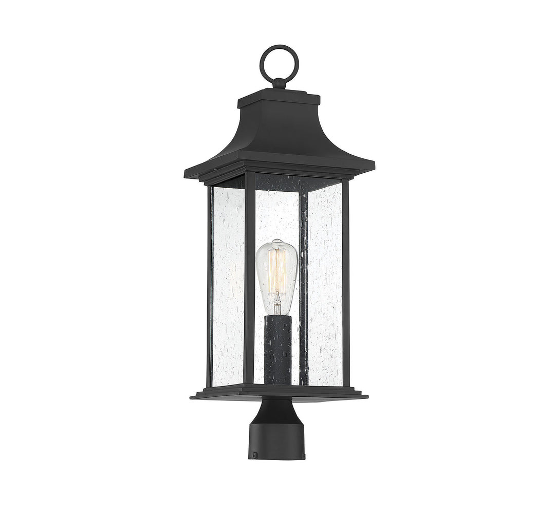 Savoy House Hancock 1-Light Outdoor Post Lantern - Model 5-454-BK