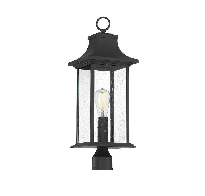 Savoy House Hancock 1-Light Outdoor Post Lantern - Model 5-454-BK