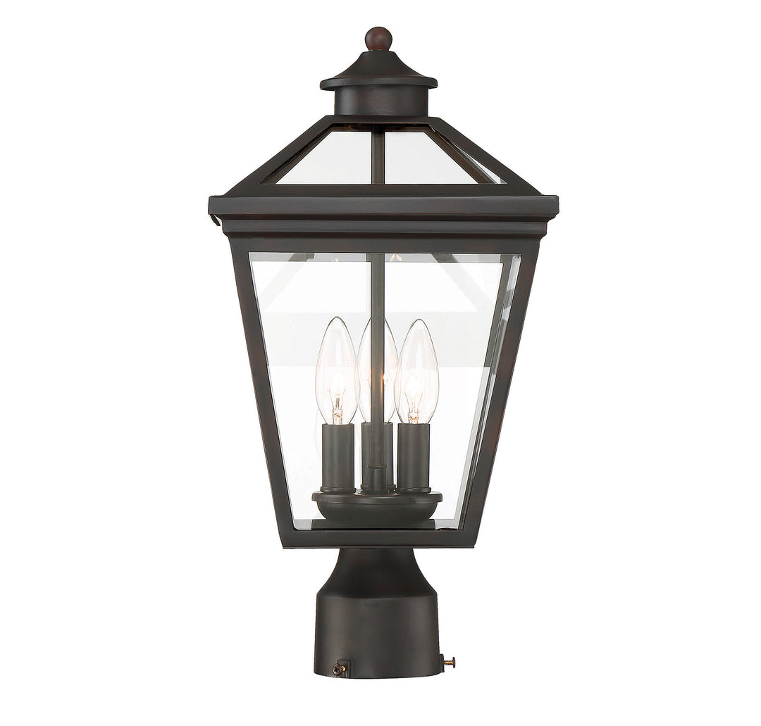 Savoy House Ellijay 3-Light Outdoor Post Lantern - Model 5-147