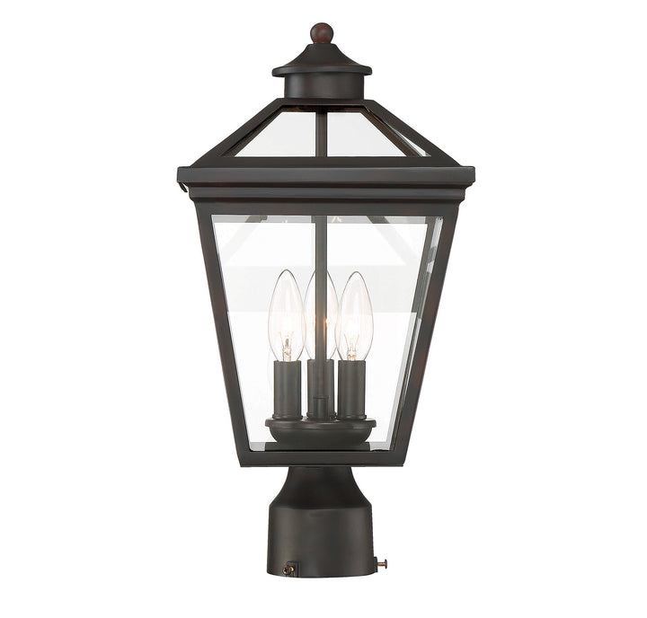 Savoy House Ellijay 3-Light Outdoor Post Lantern - Model 5-147