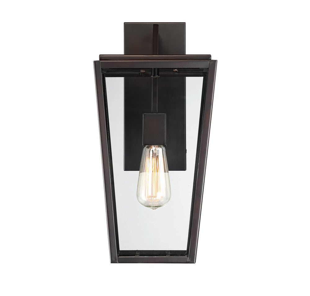 Savoy House Milton Outdoor Wall Lantern in English Bronze