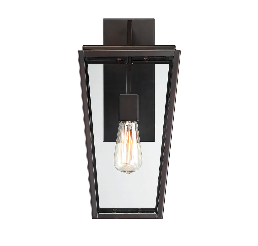 Savoy House Milton Outdoor Wall Lantern in English Bronze