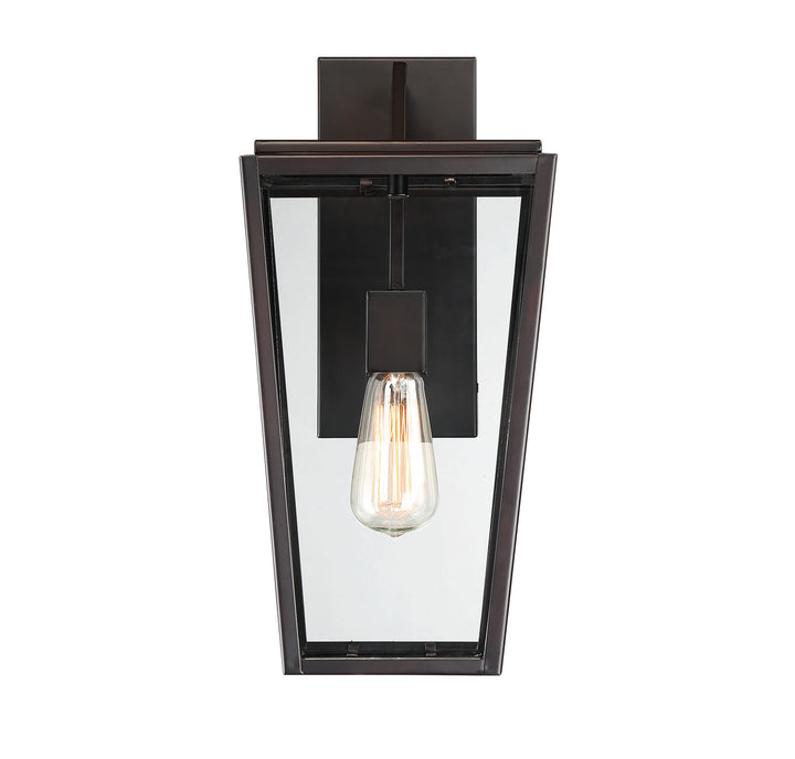 Savoy House Milton Outdoor Wall Lantern in English Bronze