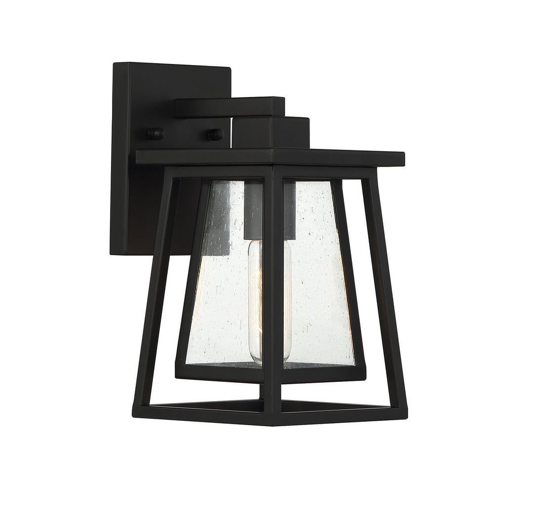Savoy House Denver Outdoor Wall Lantern in Matte Black